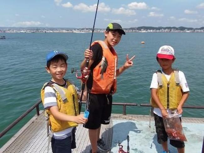 寺子屋スクール 夏休み釣り体験１ 後藤道場